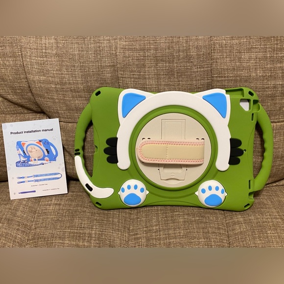 NWT Elehold Kids Case for iPad 8th generation 10.2 inch cute cat heavy duty - Picture 4 of 5